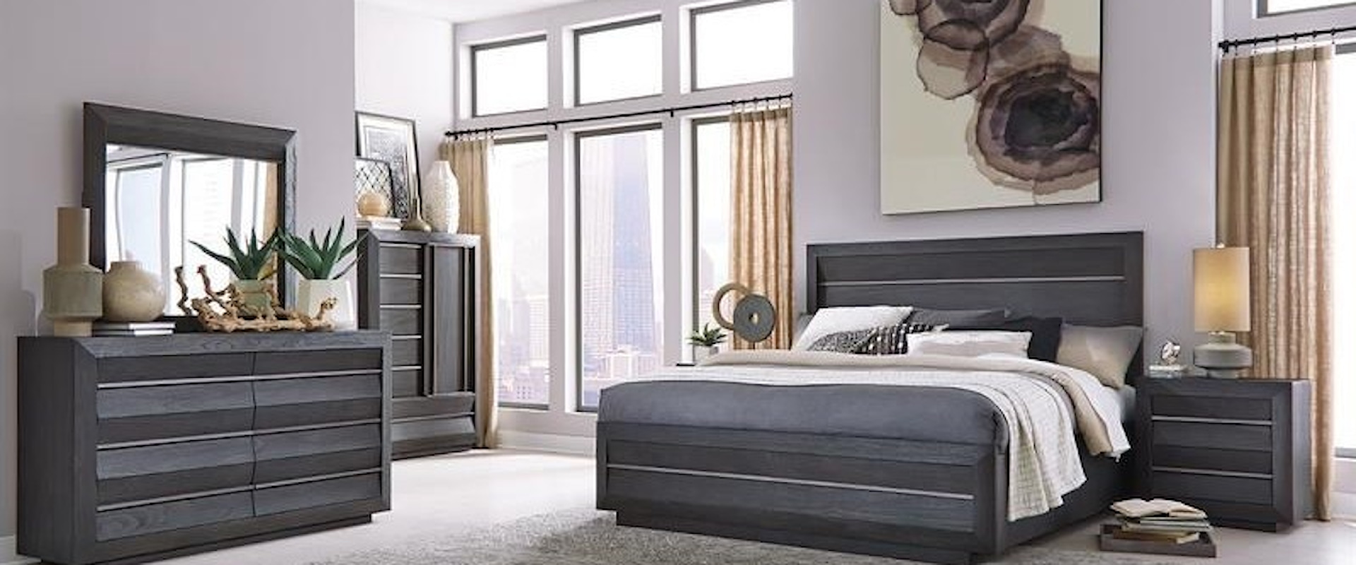 Contemporary Queen Bedroom Group